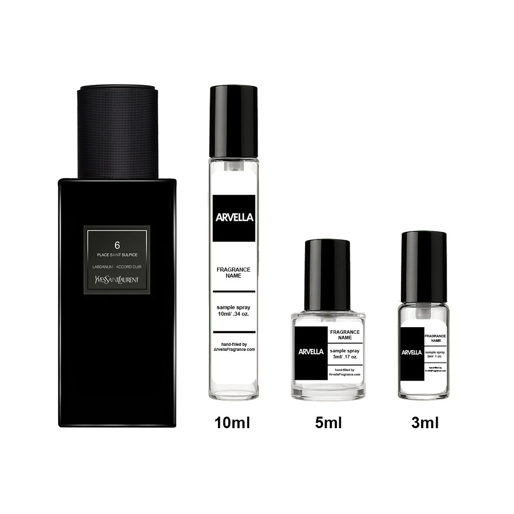 YSL 6 Place Saint Sulpice Sample 3ml Spray - Arvella Fragrance